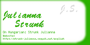 julianna strunk business card